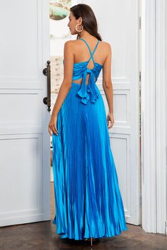 Blue Long Prom Dress, Prom Dresses Under 100, Long Blue Dress, Prom Dress Inspiration, Cute Prom Dresses, Evening Dresses Cocktail, Beautiful Prom Dresses, Short Prom, Floor Length Dresses