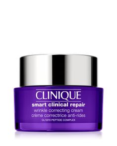 Our anti-aging cream helps strengthen skin and visibly repair lines and wrinkles. Eye Cream Clinique, Clinique Smart Clinical, Mini Mascara, Clinique Smart, Creme Anti Age, Neck Cream, Love Your Skin, Facial Cream, Younger Looking Skin