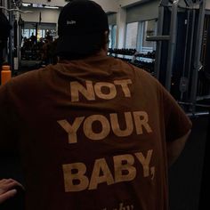 Sarcastic Clothing, Streetwear Tees, Not Your Baby, Oversized Tees, Text Tee, Oversized Streetwear, Shirt Design Inspiration, Funny Slogans, Slogan Tee