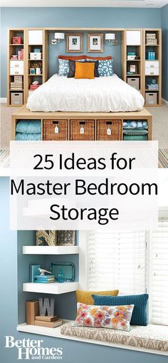 Diy Bedroom Storage, Storage Solutions Bedroom, Wall Shelving, Closet Organization Diy, Bedroom Essentials, Ideas Hogar, Creative Storage, Trendy Bedroom, Decoration Inspiration