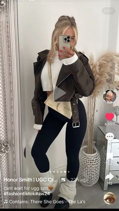 Winter Outfits Warm, Winter Fit, Winter Fits, Cute Fall Outfits, Autumn Outfit, Cute Fits, Winter Looks, Fitness Inspo