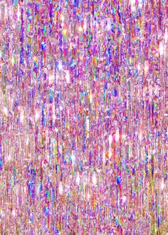 an abstract background made up of multicolored lines and bubbles in pink, blue, green, yellow, purple