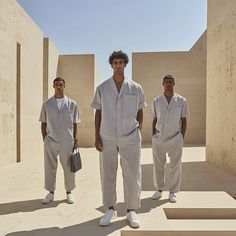 Minimalistic Grey Linen Men's Summer Collection