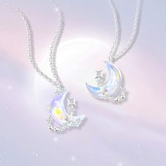 Product ID: JW3702 Material: S925 Silver Color: Silvery Moon Pendant Necklace Aesthetic, Moon Shaped Crystal Necklace, Moon Necklace Aesthetic, Female Clavicle, Moon Accessories, Crescent Moon Pendant, Moon Light, Small Design