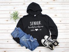 2021 Seniors Hoodie, Graduation Hooded Sweater, Senior 2021 Hoodie, senior gifts, Gift for senior 2021 Grad Hoodies, Girl Scientists, Travel Hoodie, Alpaca My Bags, Caffeine Queen, Funny Coffee Shirts, Graduation Design