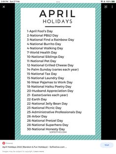 an image of the national holiday schedule for people to take pictures on their cell phones