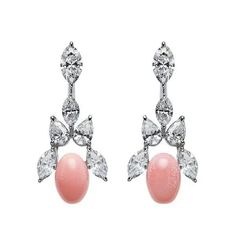 Gorgeous Buy Pearls, Pink Pearls, Mikimoto Pearls, Pearl And Diamond Earrings, Spring Color