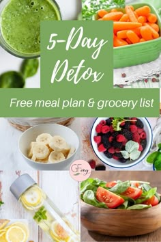 1200 Calorie Diet Meal Plans, 5 Day Detox, Meal Plan Grocery List, Vegetarian Meal Plan, Best Smoothie, Cleanse Diet, Clean Eating Meal Plan