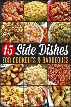 15 side dishes for cookouts and barbecues