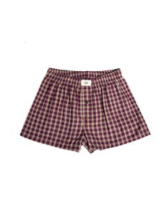 one for $52, two for $99, three for $145. discount automatically applied at checkout DETAILS Limited edition Oddli boxers - made from a mix of 100 percent OEKO Tex and BCI certified cotton fabric. The burgundy plaid is an original Oddli deadstock boxer that we loved so much we decided to custom print on the coziest softest organic cotton, perfect for all. Burgundy plaid boxers made in Hong Kong, all other colors are made in the United States. CARE Machine wash cold. Line dry. SIZING The elastic Oddli Boxers, Boxers Plaid, Plaid Boxer Shorts, Boxers For Women, Billie Concert, Woman Boxer, Boxers Men, Plaid Boxers, Boxers Women