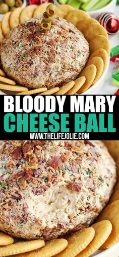 This Bloody Mary Cheeseball Recipe is the best easy appetizer option for entertaining. Made with many of the same ingredients and toppings as a traditional Bloody Mary drink (but without the alcohol). It's a family friendly hors d'oeuvre that's full of great flavor! Cheeseball Recipe, Cheese Ball Recipes Easy, Recipe Appetizers, Cheese Ball Recipes, Hors D'oeuvres, Best Appetizers, Appetizer Dips, Cheese Ball, Yummy Appetizers