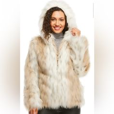 Perfect Condition Worn Once Faux Fur Parka, Fabulous Furs, Hooded Faux, Fur Parka, Hooded Parka, Lynx, Faux Fur Coat, Coat Fashion, Fur Jacket