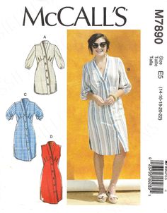 an image of a woman's dress and jacket sewing pattern on a table top