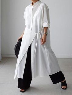 Long Sleeve Shirt Dress, Long Shirt, Hijab Fashion, Classy Outfits, Minimalist Fashion, Colorful Dresses