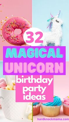 unicorn birthday party ideas for kids and adults