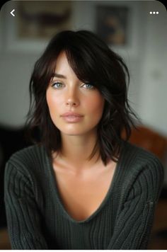 Short Hair, Hairstyles, Hair, Blue