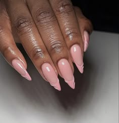 Girly Maintenance, Classy Almond Nails, Cornrows Braids For Black Women, Acrylic Nails Nude, Airbrush Nails, Ombre Nail Designs, Work Nails, French Acrylic Nails, Glamorous Nails