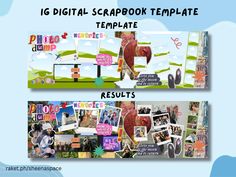 Ideal for digital scrapbooking, these templates streamline the creative process by providing a structured foundation while still offering flexibility for personalization and creative expression. Photo Dump Template, Diy Spotify, Carousel Ideas, Canva Project, Raket Ph, Instagram Photo Dump