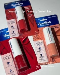 Vaseline Lip Care, Lips Care, Lips Essentials, Lipstick For Dark Skin, Vaseline Lip Therapy, Lip Therapy, Vaseline Lip, Natural Face Skin Care, Lip Care Routine