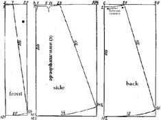 the diagram shows how to make a paper bag with two sides and one side that is closed