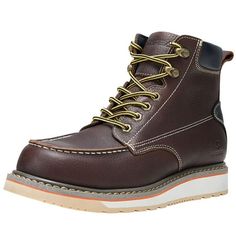 Dear Buyers,Please Mind The Toe You Choose STEEL or SOFT Before Purchasing. Our men's work boots are abrasion resistance,slip & heat Resistance,waterproof,and EH etc.The mesh lining of the boots can provide breathability and moisture wicking. Size: 7.  Color: Brown.  Gender: male.  Age Group: adult. Mud Boots, Black Boots Men, Slip Resistant Shoes, Steel Toe Shoes, Safety Work, Steel Toe Work Boots, Steel Toe Boots, Mens Rain Boots, Men’s Boots