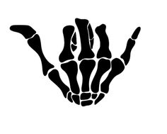 Skeleton Hand Hang Loose Vinyl Car Decal Vinyl Chaos Design Co. Free Svg Files For Cricut Car Decals, Car Decal Svg Free, Vinyl Car Decals, Skull Decal, Vinyl Window Decals, Decal Ideas, Wood Burning Crafts, Custom Vinyl Decal, Skull Hand