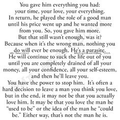 a poem written in black and white with the words you gave him everything you had