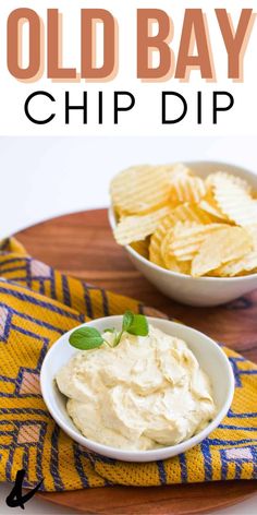 this old bay chip dip is the perfect appetizer for any party or gathering