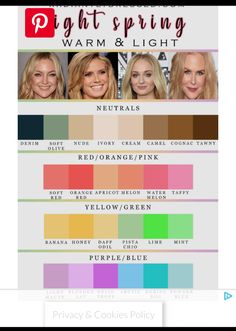 Light Spring Color Palette Makeup, Bright Spring Fabric Swatches, Natural Kibbe, Image Consulting, Soft Water, Color Me Beautiful, Image Consultant, Spring Color