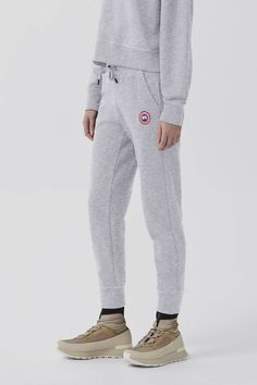 Made from 100% Cotton, for softness and breathability, the Muskoka Pant is designed for style and comfort. Great for daily wear, they features a rib-knit waist and cuffs for a tailored fit and added comfort. Bottom Clothes, Canada Goose, Rib Knit, Daily Wear, Organic Cotton, Pants For Women, Knitting, Clothes For Women, Pants