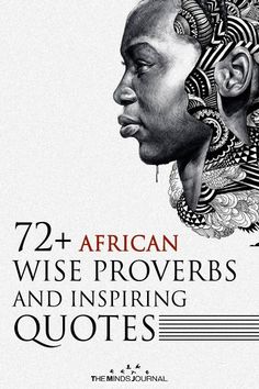 an advertisement for the mind's journal featuring african prove proves and inspirational quotes