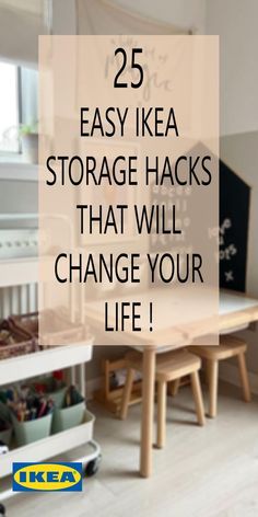 the words 25 easy ike storage hacks that will change your life