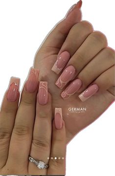 Fur Nails, Nail Sunny, Aurora Nails, Girly Acrylic Nails, Basic Nails, Simple Acrylic Nails, Blush Nails, Pretty Gel Nails, Acrylic Nails Coffin Pink