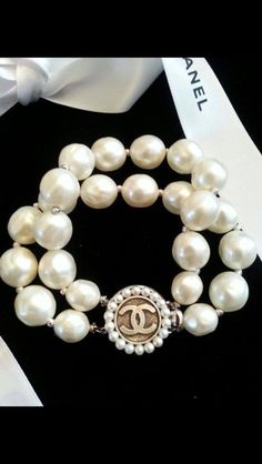 Wear Pearls, Chanel Pearls, Pearl Bracelet, Pearl Jewelry