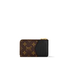 Products by Louis Vuitton: Card Holder Recto Verso Button Closure Flap Card Holder Chanel With Pocket In Back, Ysl Card Holder Hearts, Organizing Bills, Louis Vuitton Card Holder, Pink White Nails, Trunk Bag, Lv Monogram, Wallet Pouch, Monogram Bag