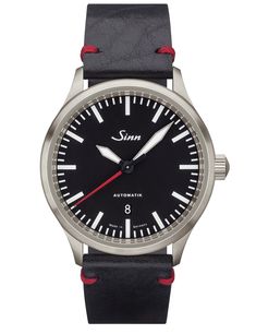 Sinn Uhren: Modell 836 Sinn Watch, Watch Packaging, Black Leather Watch, Professional Men, Mens Luxury, Breitling Watch, Discount Code, Style Dress, Luxury Watches