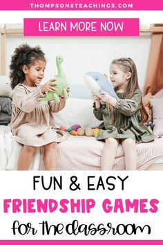 How to teach kids about friendship doesn’t have to be hard. In this blog I give you easy games about friendship that you can use in your early elementary classroom. Building friendships is essential to having a positive classroom environment and a great way to teach friendship to kids is through fun classroom games. Some of these friendship activities include show and tell, friendship bridge, rock paper scissors, and friendship soup. Read here for all these great friendship building activities. Friendship Building Activities, Friendship Soup, Fun Classroom Games, Building Friendships, Classroom Meetings