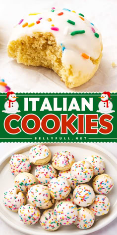 Experience the joy of a holiday baking recipe with Italian Cookies! These almond flavored cookies are mildly sweet and easy to make. They are also freezer friendly easy Christmas cookies that everyone will love! Bake these Italian Wedding cookies now! Almond Flavored Cookies, Pie Crust With Shortening, Flavored Cookies, Easy Christmas Cookies, Italian Wedding Cookies, Anise Cookies, Italian Almond Cookies, Xmas Baking, Raw Cookie Dough