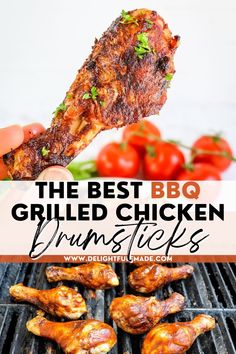 the best bbq grilled chicken drums sticks