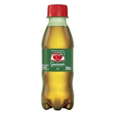 a bottle of apple juice on a white background