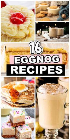 Recipes using eggnog (beyond the classic drink)