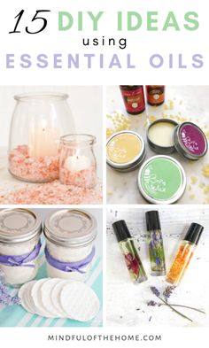 Essential Oils Diy, Diy Aromatherapy, Oil Gifts, Essential Oil Benefits