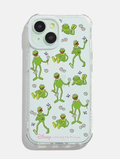 Disney Kermit Love Shock iPhone Case Phone Cases Skinnydip London Repeat Prints, Brand Collaboration, Clear Iphone Case, Half Price, Glass Screen, Mini Case