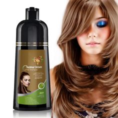 PRICES MAY VARY. MAGIC HAIR DYE SHAMPOO: Transform Hair color in 5-20 Minutes, semi permanent long lasting up to 6 weeks; coloring hair in your desired color quickly and effectively; nourishes and protects hair from falling and scalp itching; SAFE ALL NATURAL HAIR DYE – Joyful Young color depositing shampoo organic hair color contains active natural hair dye ingredients - ANGELICA ARCHANGELICA, CHRYSANTHEMUM FLOWER, PUNICA GRANATUM FRUIT; TRUE LASTING COLOR SHAMPOO – Unlike chemical laden hair d Hair Color For Gray Hair, Color For Gray Hair, Overtone Hair Color, Hair Coloring Shampoo, Gray Hair Coverage, Natural Hair Dye, Beard Dye, Golden Brown Hair Color, Organic Hair Color