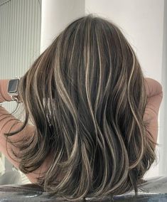 Blonde Highlights On Dark Hair, Girl Hair Colors