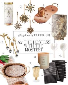 holiday gift guide for the hostess with the most