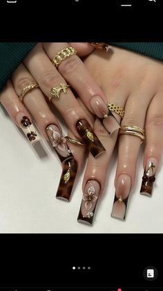 Fairycore Nails, Nails Western, Luv Nails, Uñas Ideas, Henna Nails, Vintage Nails, Holiday Hair, Nails Now, Girly Acrylic Nails