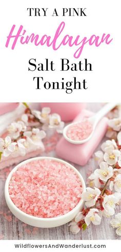 Salt Bath Benefits, Epsom Salt Benefits, Bath Benefits, Himalayan Salt Bath, Bath Salts Diy, Himalayan Sea Salt