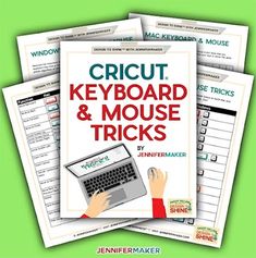 the keyboard and mouse tricks book is stacked on top of each other, with text reading circuit