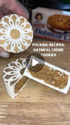 The Original CakePuck! on Instagram: "Another hit! This was so easy and so fast, if you like oatmeal cookies you will love these! Shout out to @two.littlecookies who tried this weeks ago when she first got her Mold Set!! #littledebbie #cakepucks #bentycakes #puckingrecipes #oatmealcookies #easyrecipe #cakesicles got revamped! #nobake" Oreo Cookie Pucks, Puck Creations